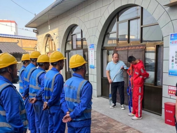 陜煤建設(shè)機(jī)電安裝公司涼水井項目部全力以赴保安全