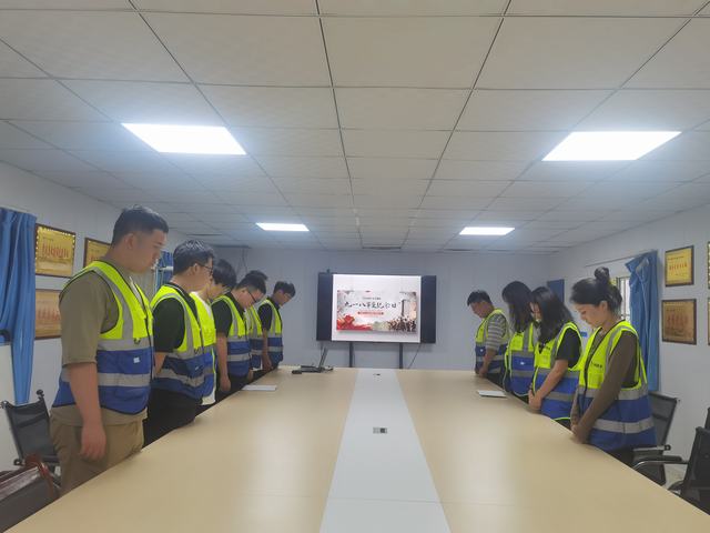 陜煤建設韓城分公司土建二項目部舉行“銘記歷史，勿忘國恥紀念九一八事變”專題學習會