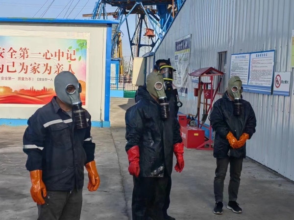 陜煤建設(shè)礦建三公司：開練！直擊氨泄漏應(yīng)急演練現(xiàn)場