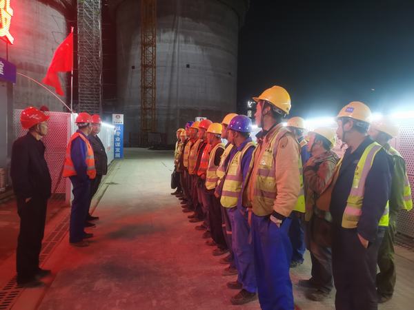 陜煤建設(shè)天工公司彬長660MWCFB示范電廠工程項(xiàng)目部：凝心聚力拼百日，齊抓共管保安全