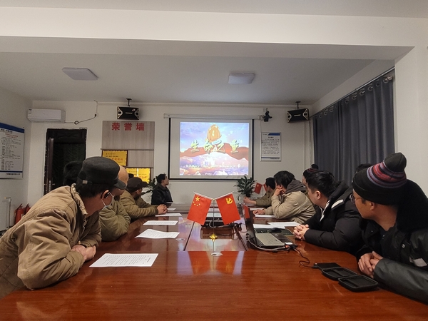 陜煤建設渭南分公司雙管齊下拉緊新年安全防線