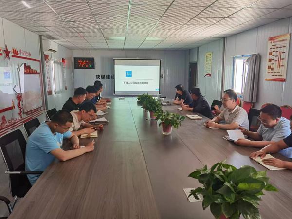 陜煤建設礦建二公司第六項目部“化身”安全生產(chǎn)的“先鋒隊”