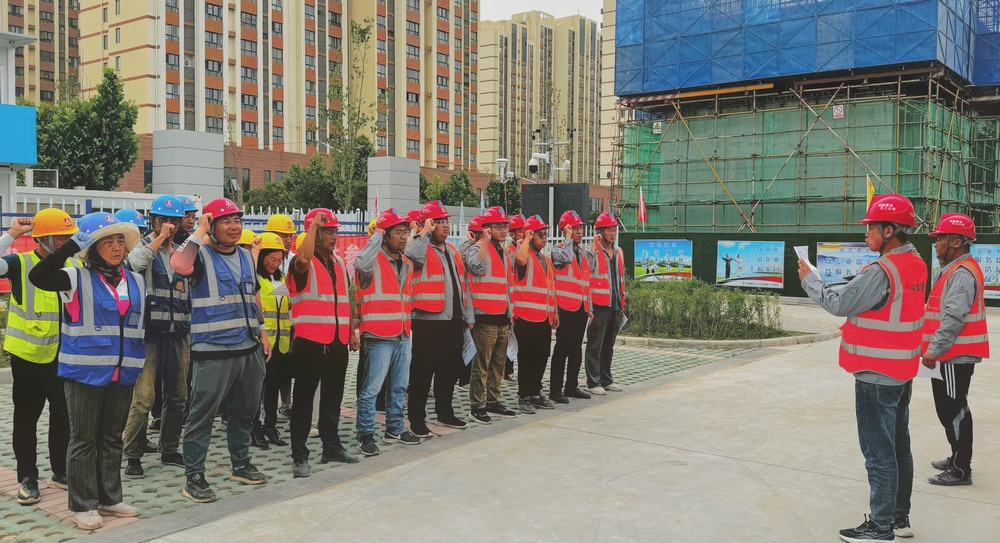 陜煤建設(shè)天工公司土建第十一項(xiàng)目部：合“三力”，筑牢安全防線