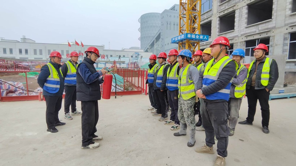 陜煤建設渭南分公司第七項目部：安全百日行 我們在行動