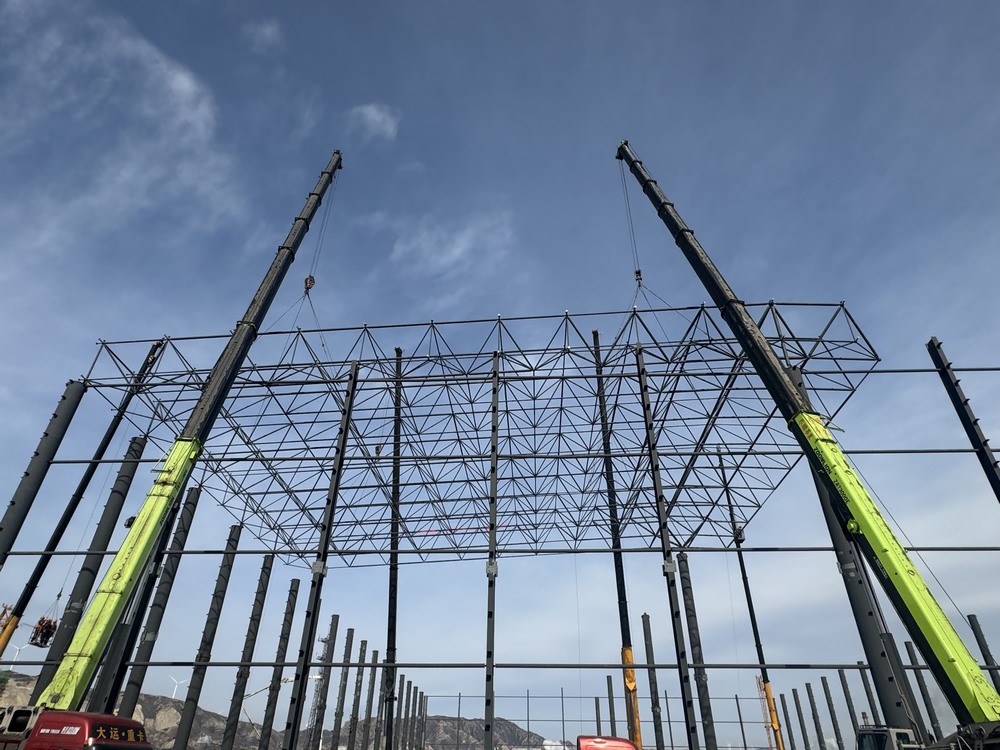 陜煤建設(shè)天工公司土建第二十一項目部：勇戰(zhàn)低溫，擎起建設(shè)新高度