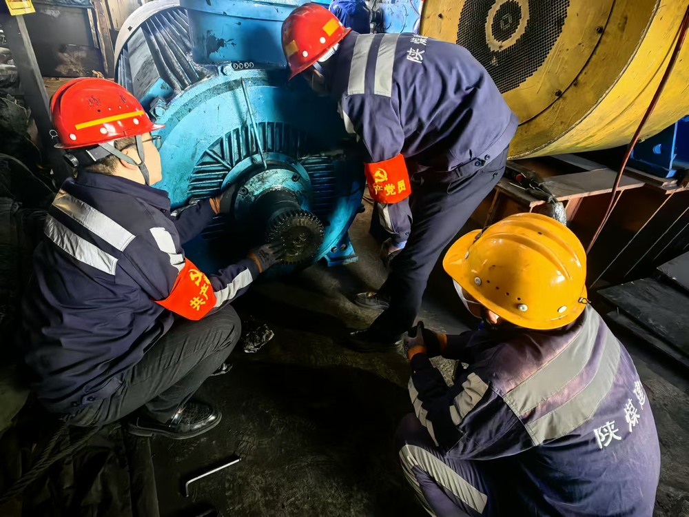 陜煤建設洗選煤運營公司檸條塔運營項目部：站好新年第一崗，揚起歲首奮斗帆
