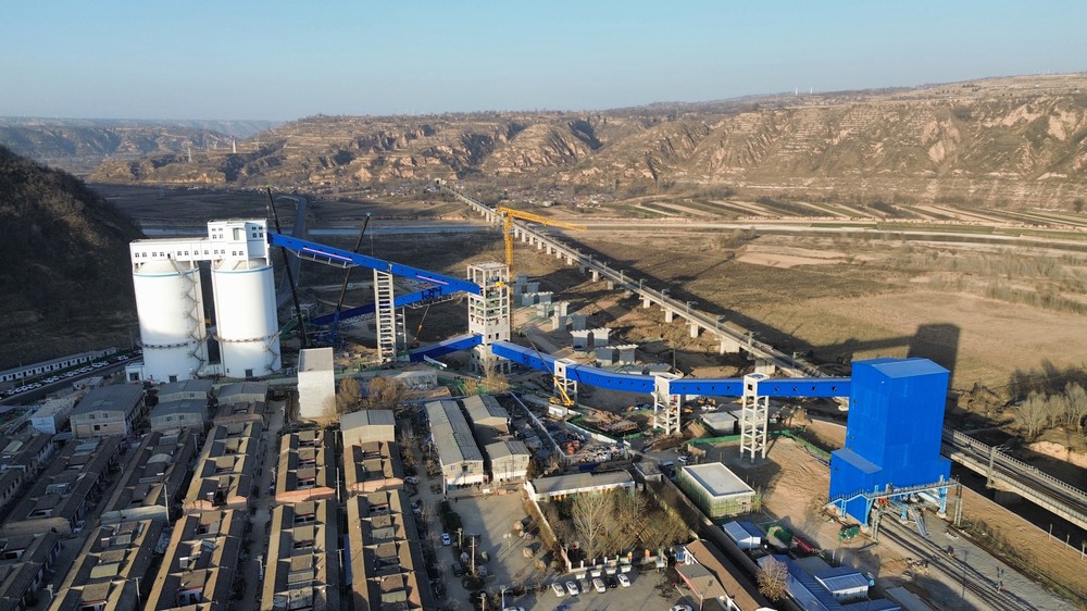 陜煤建設(shè)天工公司土建第九項(xiàng)目部：提前3天，9榀棧橋順利吊裝