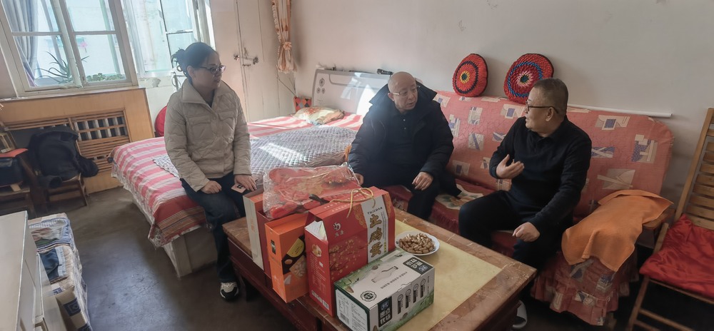 陜煤建設天工公司：辭舊迎新送溫暖，殷殷關(guān)懷暖人心