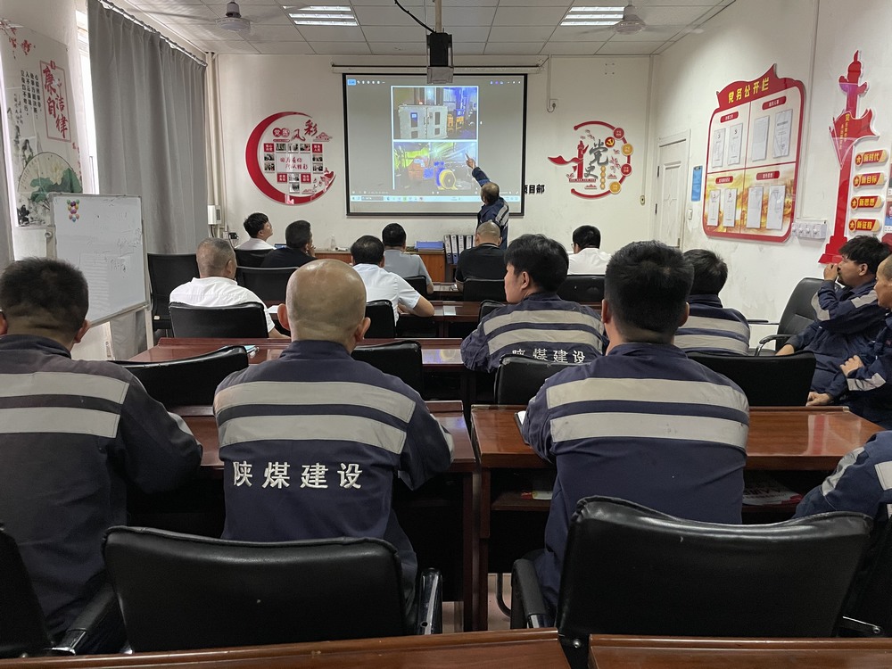 陜煤建設洗選煤運營公司檸條塔運營項目部：安全生產常抓不懈，手指口述挖掘潛能