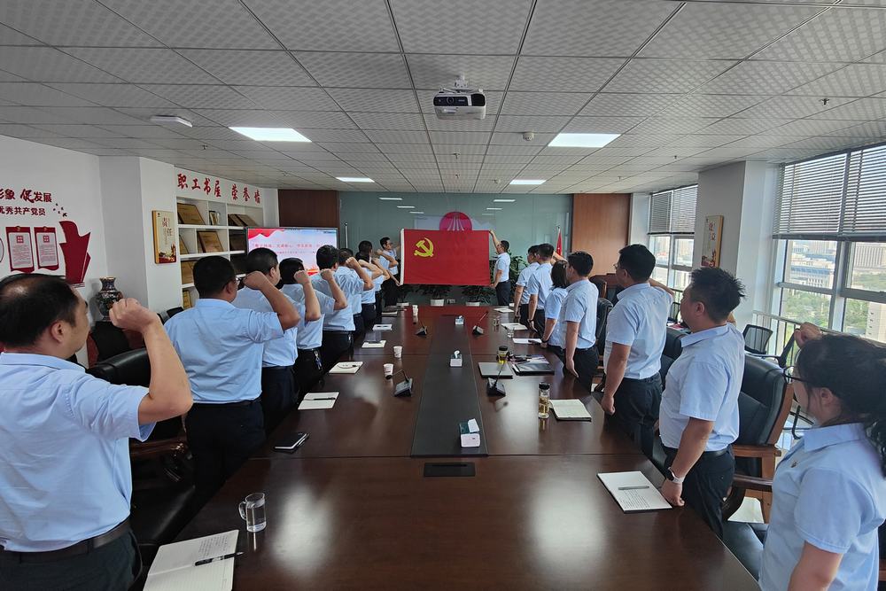 陜煤建設(shè)榆林公司黨支部開(kāi)展“迎七一”主題黨日活動(dòng)