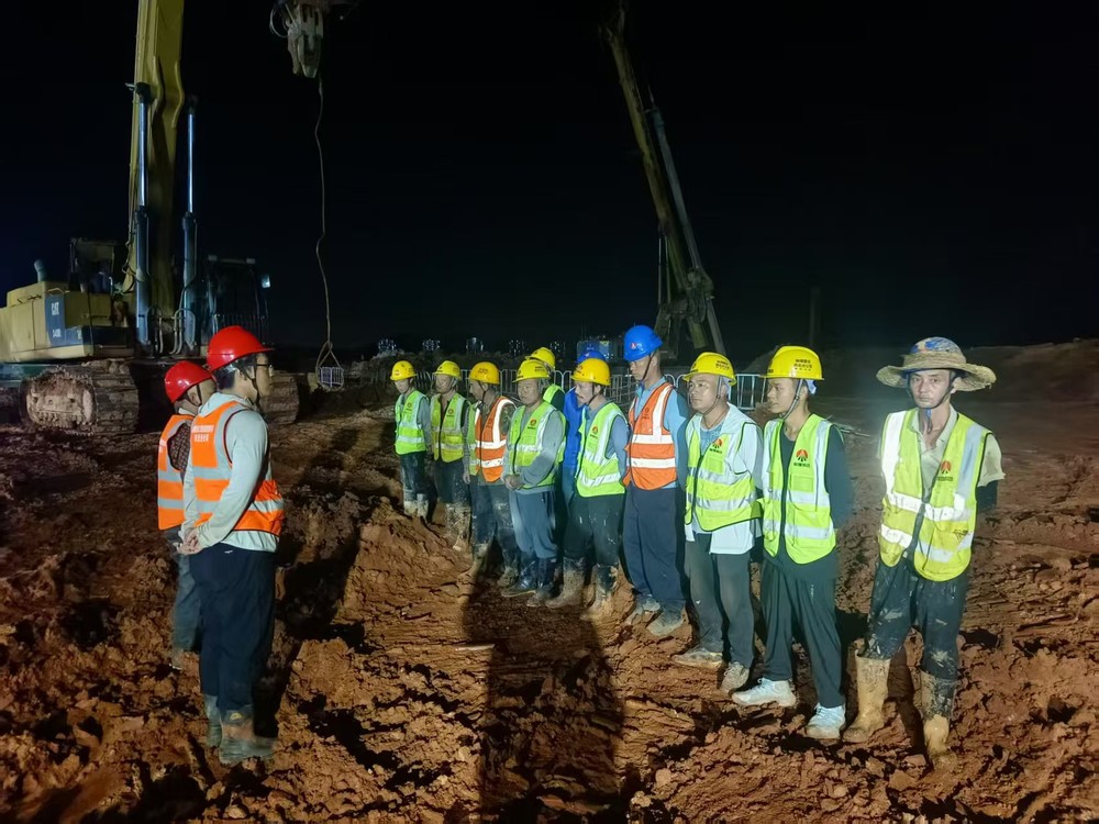 陜煤建設西北分公司汨羅電廠項目部：汛期“三重防護網”護航樁基工程穩(wěn)步推進