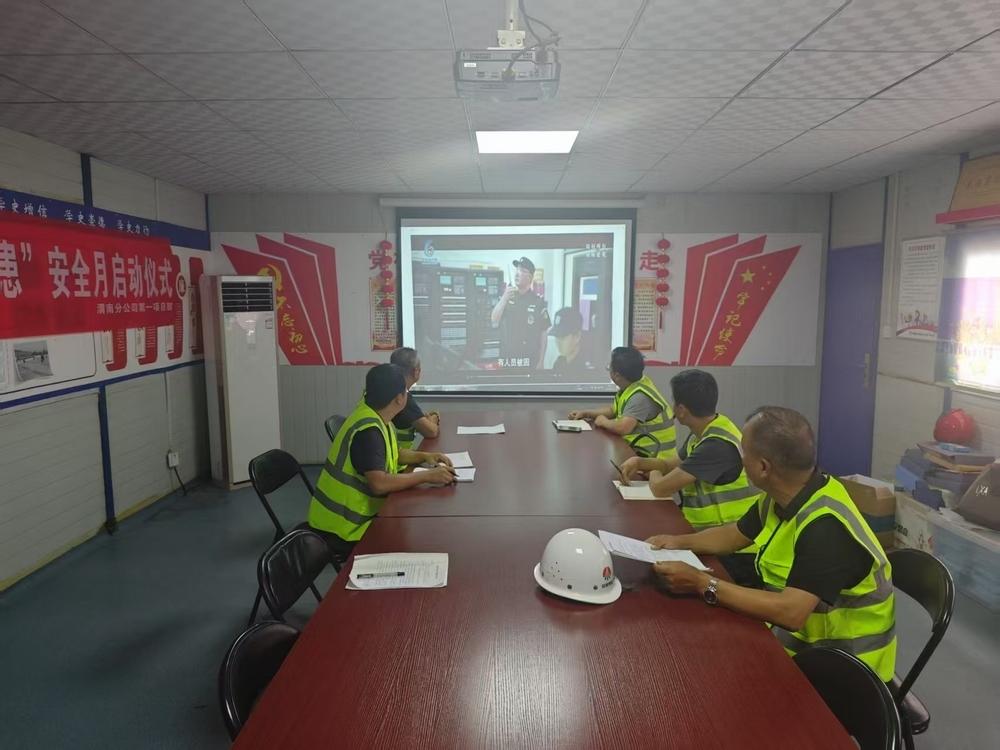 陜煤建設(shè)渭南分公司第一項目部：全流程抓安全 為項目建設(shè)注入穩(wěn)進(jìn)動能