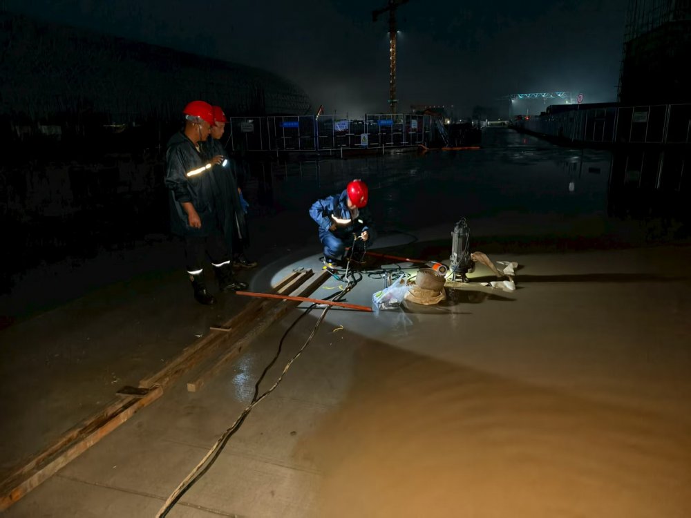 陜煤建設(shè)韓城分公司土建四項目部：風(fēng)雨無阻趕工期 晝夜奮戰(zhàn)顯擔(dān)當(dāng)