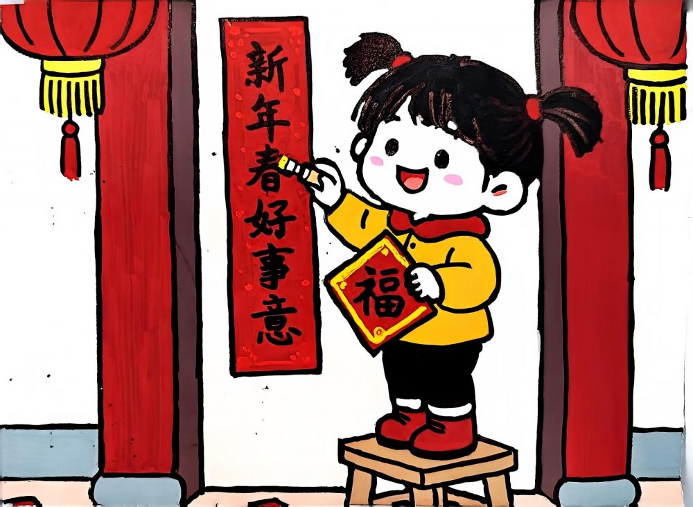 陜煤建設(shè)天工公司：畫(huà)里兒時(shí)的年味