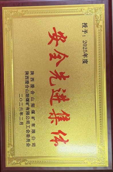 陜煤建設(shè)洗選煤運(yùn)營公司澄合山陽運(yùn)營項(xiàng)目部： 喜獲殊榮鼓干勁 砥礪奮進(jìn)新征程