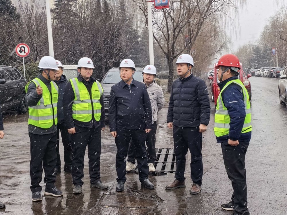 趙敬凱深入渭南分公司大佛寺棧橋大修工程現(xiàn)場檢查指導工作