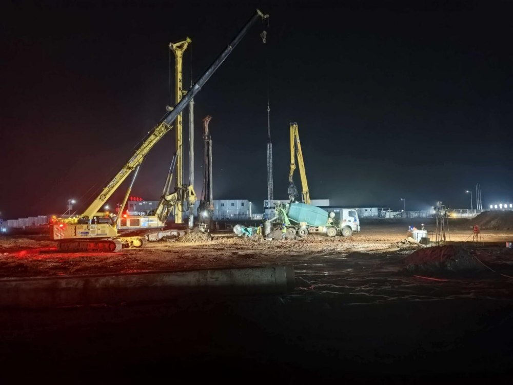 陜煤建設(shè)西北分公司汨羅樁基項目部：晝夜奮戰(zhàn)搶工期，全力以赴抓節(jié)點