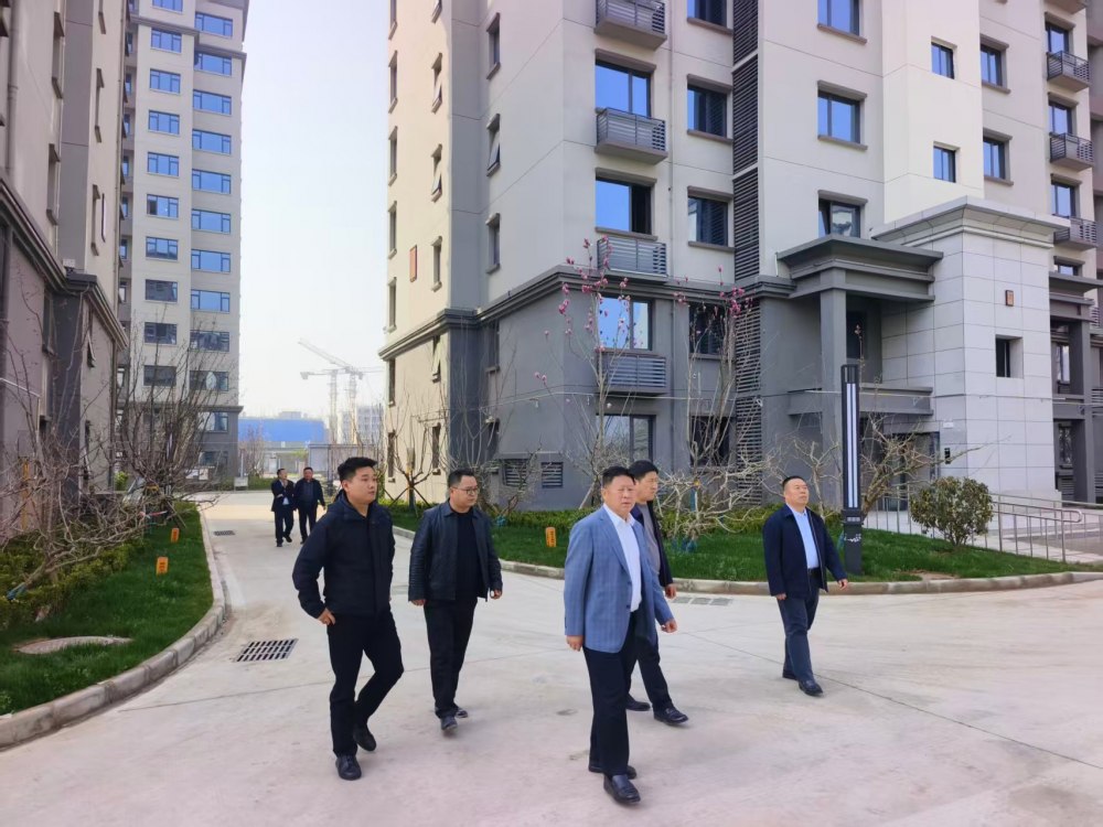 趙敬凱一行深入天工公司大秦·山水逸境項(xiàng)目檢查指導(dǎo)工作